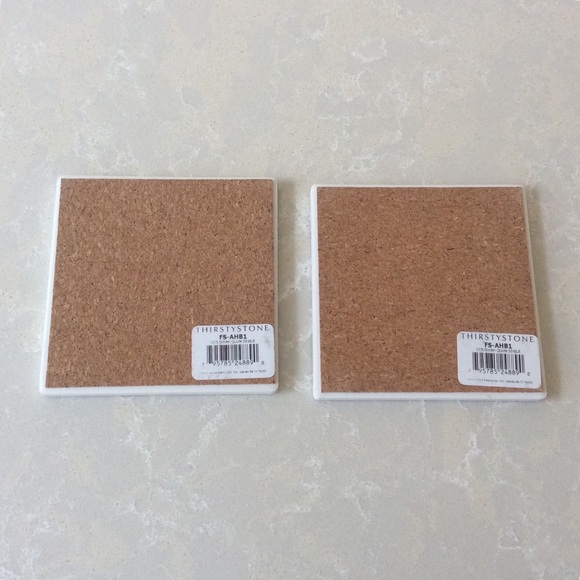 Compass Wine Stopper and Thirstystone Coasters - Picture 2 of 4